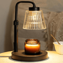 Candle Warmer Lamp with Timer Dimmable, Birthday Gifts for Women Mom, House Warming Gifts New Home Decor, Wax Melt Warmer for Jar Candles with 2 Bulbs